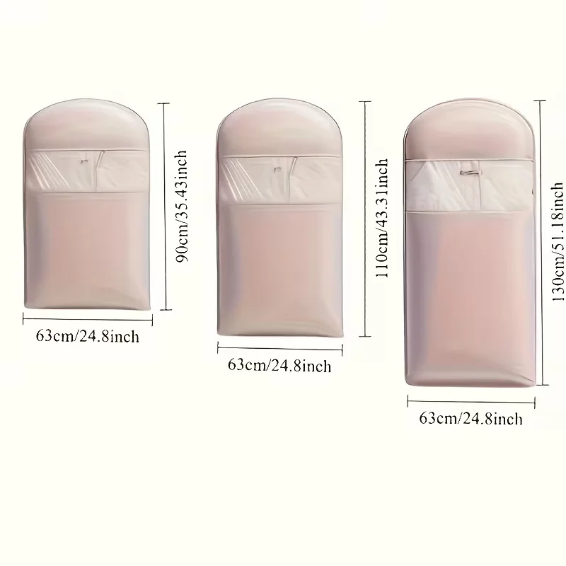 Space-Saving Closet Hanging Bags - Winter Gear, Jackets, Coats