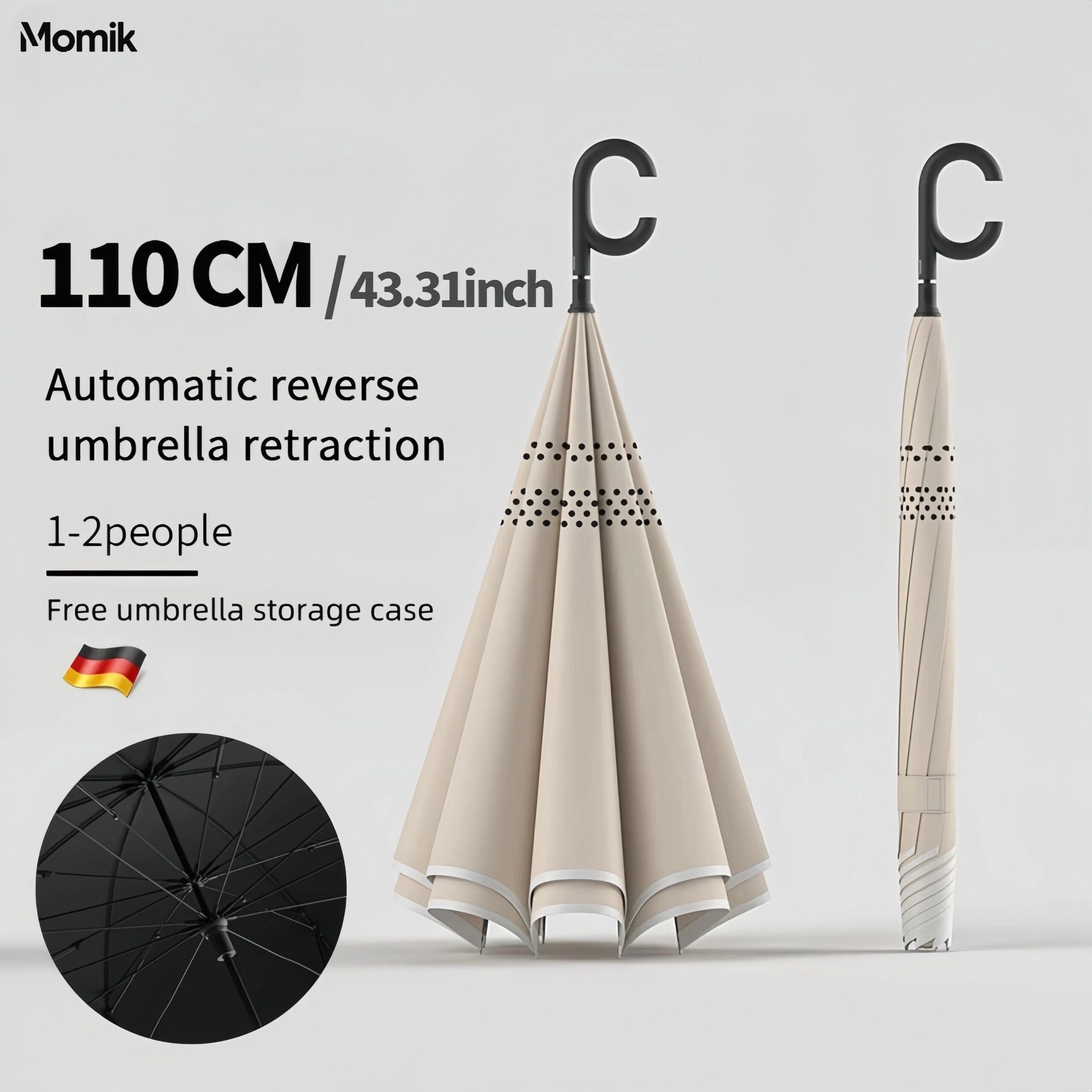 43" / 110cm Beige