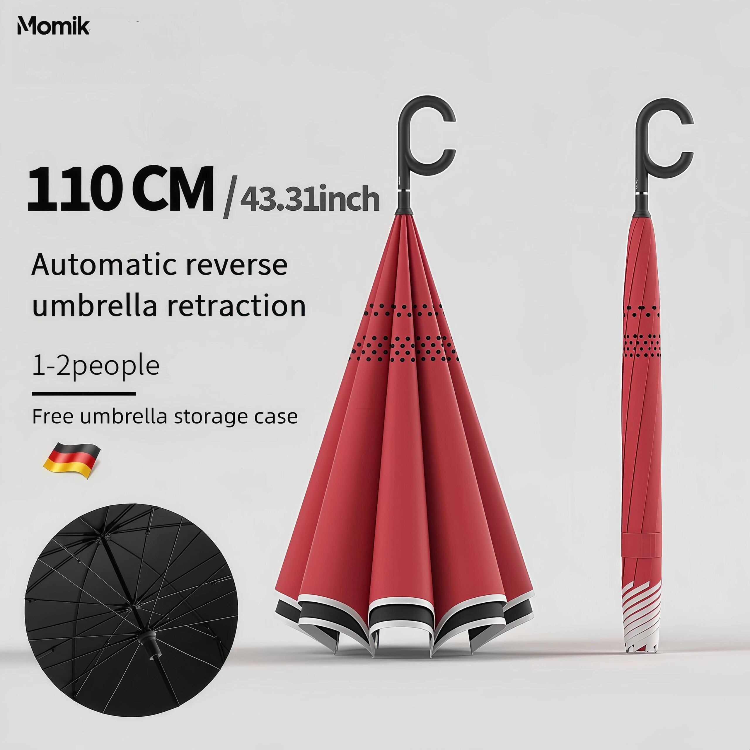 43" / 110cm Red